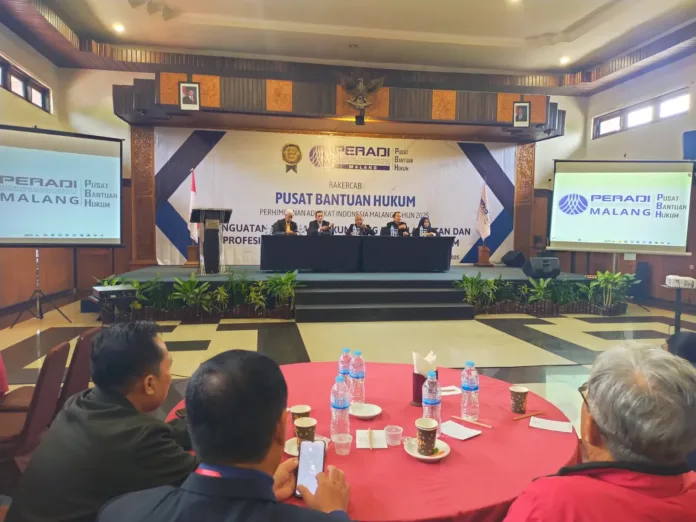PERADI Malang Mantapkan Arah Layanan Hukum Gratis Melalui Raker PBH di Kota Batu. Sinergi dengan Pemerintah Daerah, PBH Peradi Siap Jemput Bola ke Masyarakat Tak Mampu