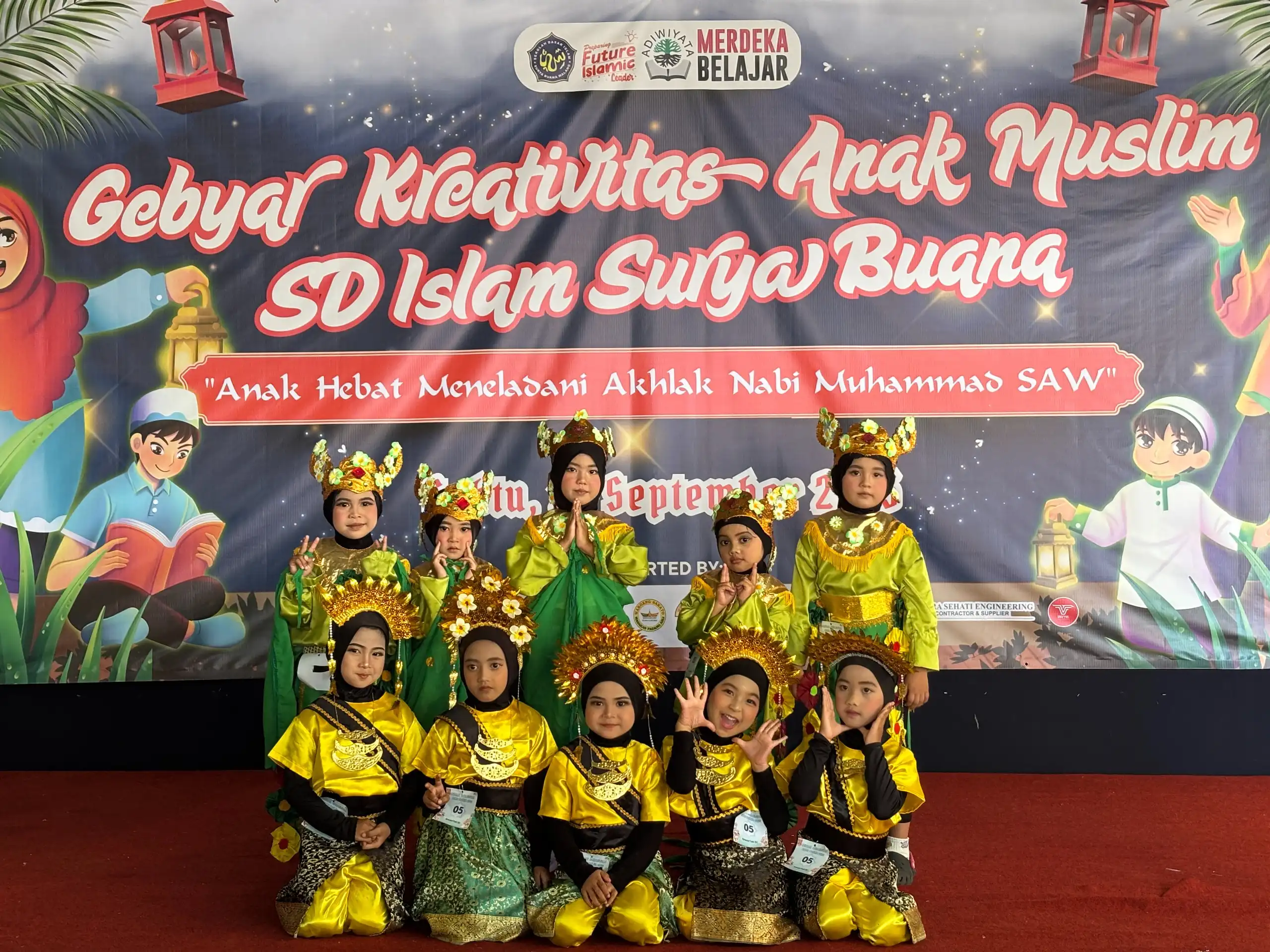 SD Islam Surya Buana Sukses Gelar Gebyar Kreatifitas Anak Muslim 2025, Wadahi Prestasi Siswa