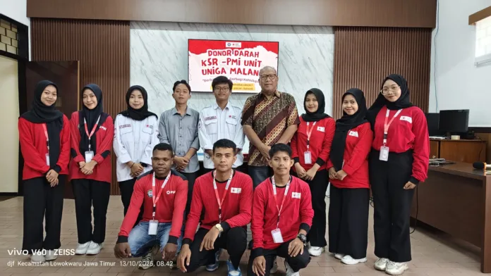 UKM KSR Universitas Gajayana Gelar Donor Darah, Karjasama Dengan PMI Kota Malang