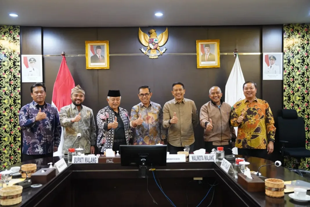 Tiga Kepala Daerah Kompak Merumuskan Skema Kerja Nyata di Malang Raya