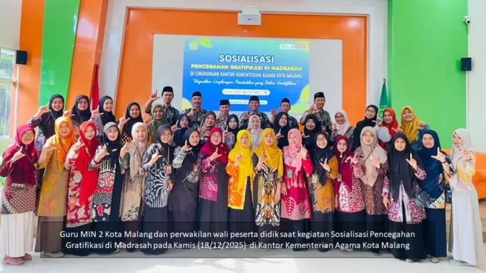 MIN 2 Kota Malang Dukung Gerakan Anti Gratifikasi, Perkuat Madrasah Bersih dan Berintegritas