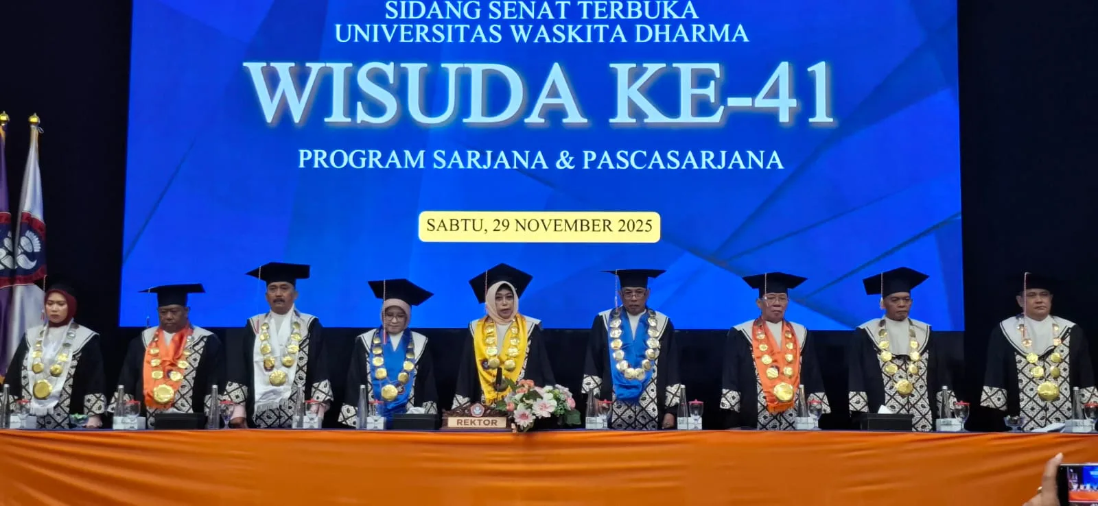 Universitas Waskita Dharma Gelar Wisuda Ke-41 ; Berdaya Saing, Lulusan Unggul Berintegritas