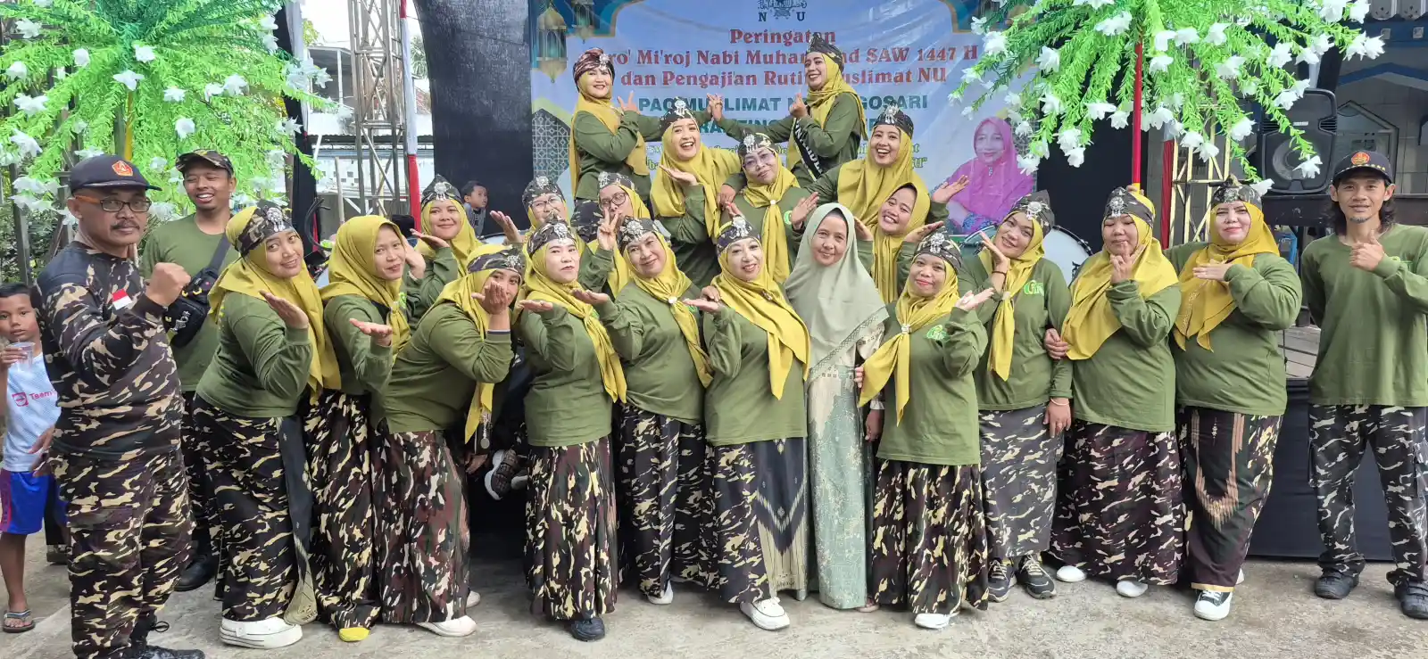 Pertemuan Rutin Muslimat NU Singosari di Watugede Dihadiri 4 Ribu Jamaah, Peringati Isra’ Mi’raj 1447 H