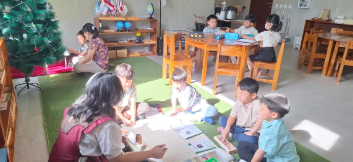 Saint Joseph Montessori Elementary School, Jaga Semangat Belajar Siswa Lewat Peace Corner