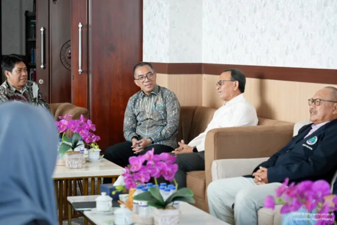 Kunjungi UM, Mendiktisaintek Tekankan Hilirisasi Riset