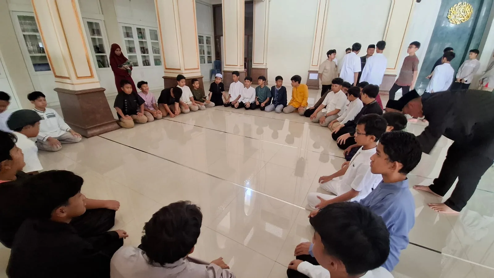 Peringatan Isra Mikraj Di SMP Insan Amanah ; Momentum Tingkatkan Kualitas Ibadah Salat Isra Mikraj,SMP Insan Amanah