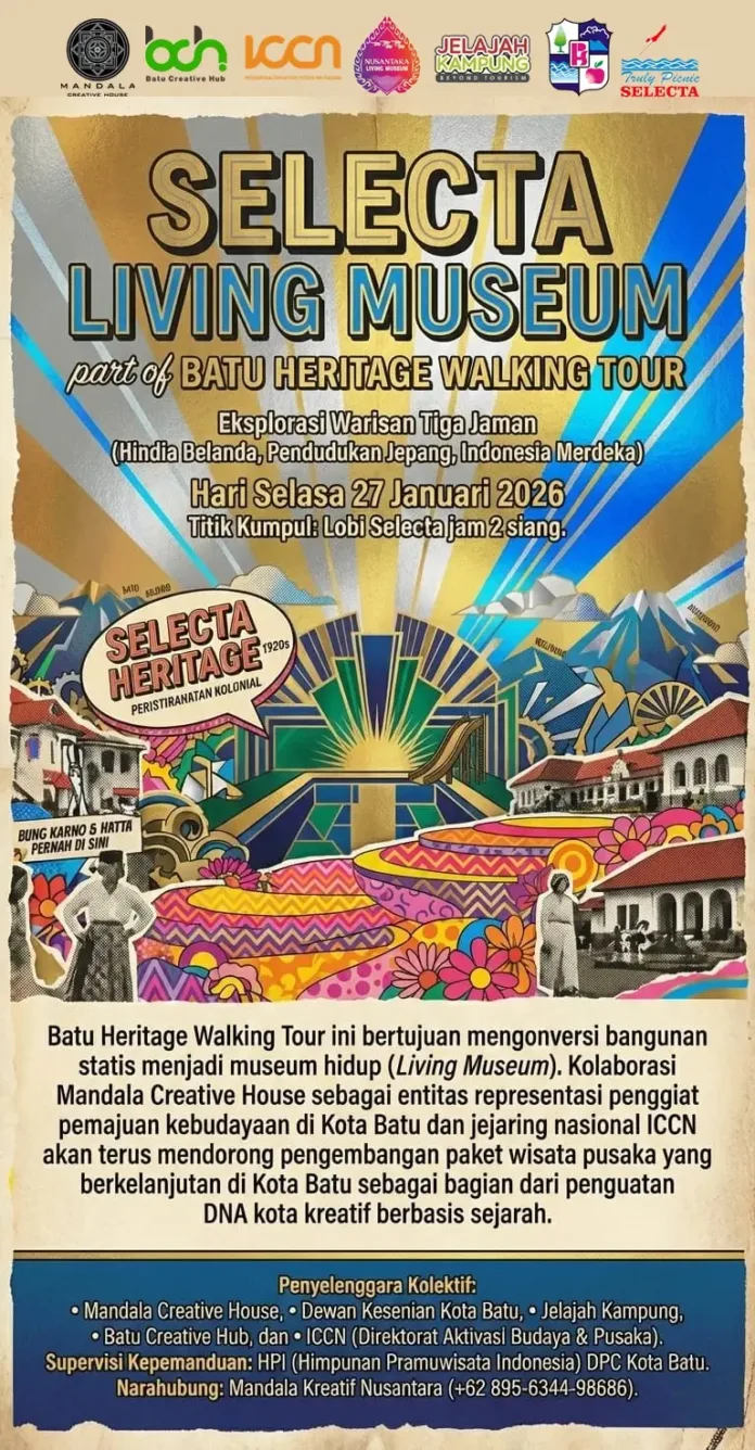 Ayo Semarakkan SELECTA LIVING MUSEUM; Part of BATU HERITAGE WALKING TOUR!