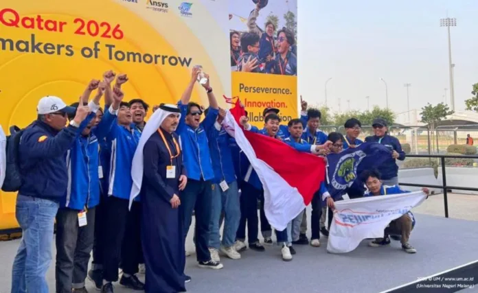 Semeru Team UM Juara 1 Internasional Shell Eco-marathon Qatar 2026