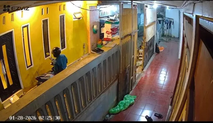 Aksi Curanmor Balearjosari Terekam CCTV, Pelaku Lolos Meski Dikejar Warga
