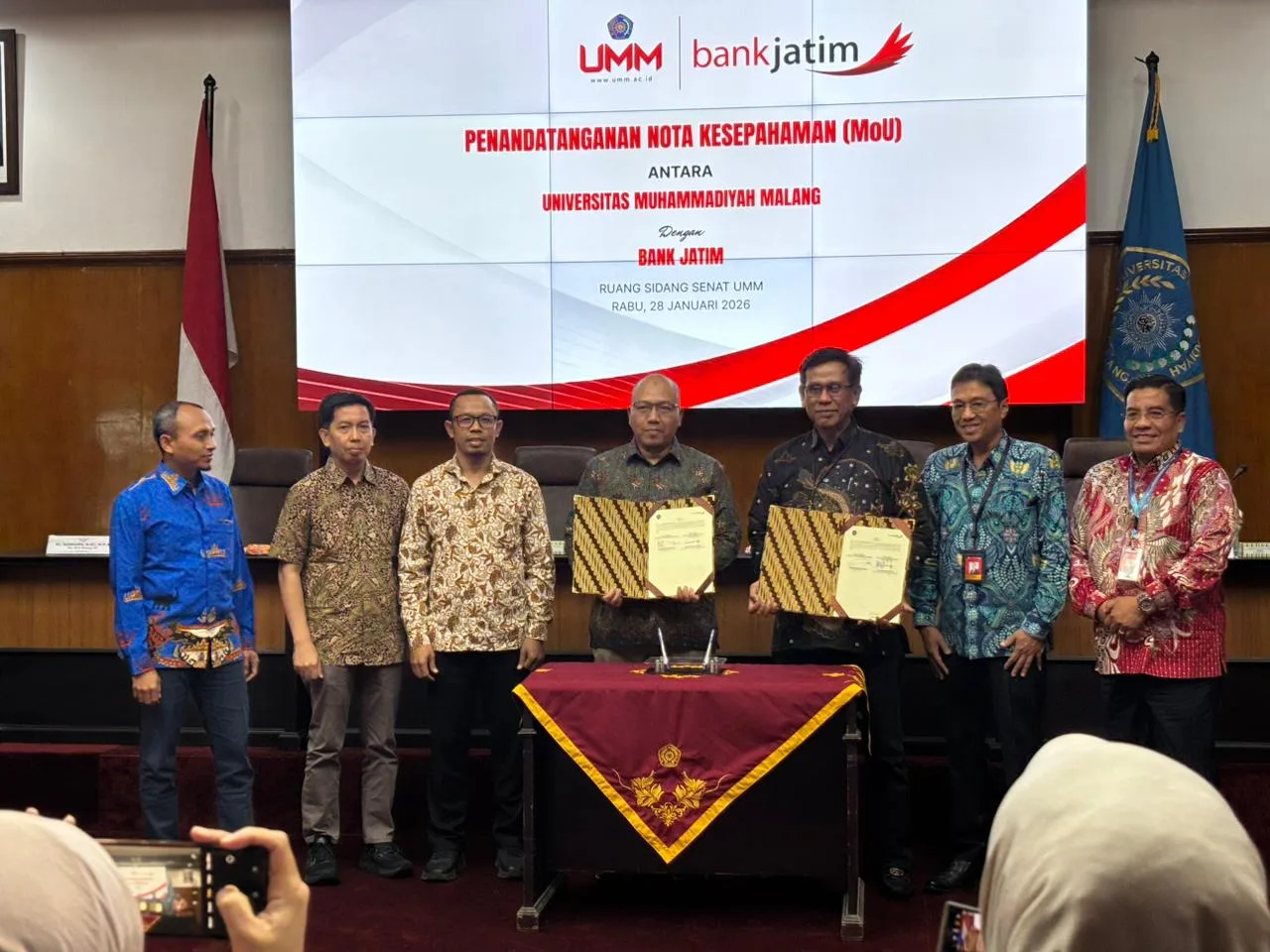 UMM Taken Kerjasama Dengan Bank Jatim, Sinergi Bidang Riset Dan Pembangunan