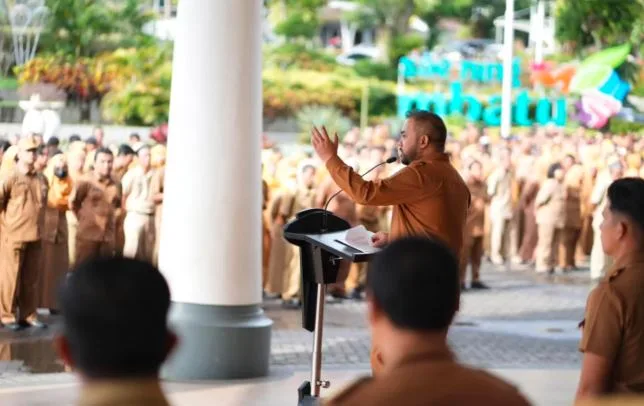 PIMPIN APEL; WAWALI MINTA ASN KUATKAN KEBERSAMAAN