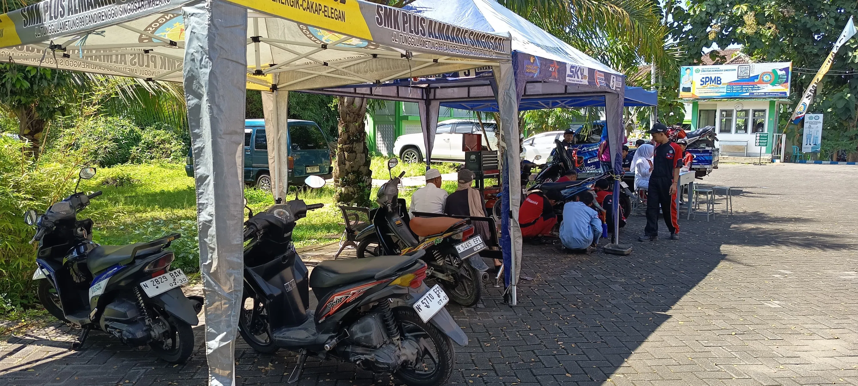 SMK Plus Almaarif Singosari, Resmikan Unit Bisnis Berbasis Kompetensi Keahlian dan Kearifan Lokal SMK Plus Almaarif Singosari
