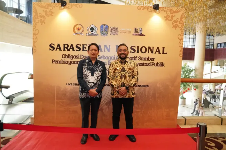 Wawali Heli Suyanto Hadiri Sarasehan Nasional Bahas Alternatif Pembiayaan Daerah dan Investasi Publik