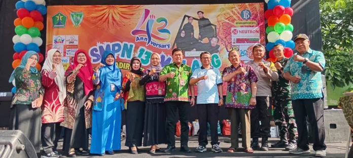 Rayakan HUT ke-43 Tahun, SMPN 13 Malang Luncurkan Program Kelas Tari dan Perkuat Kolaborasi