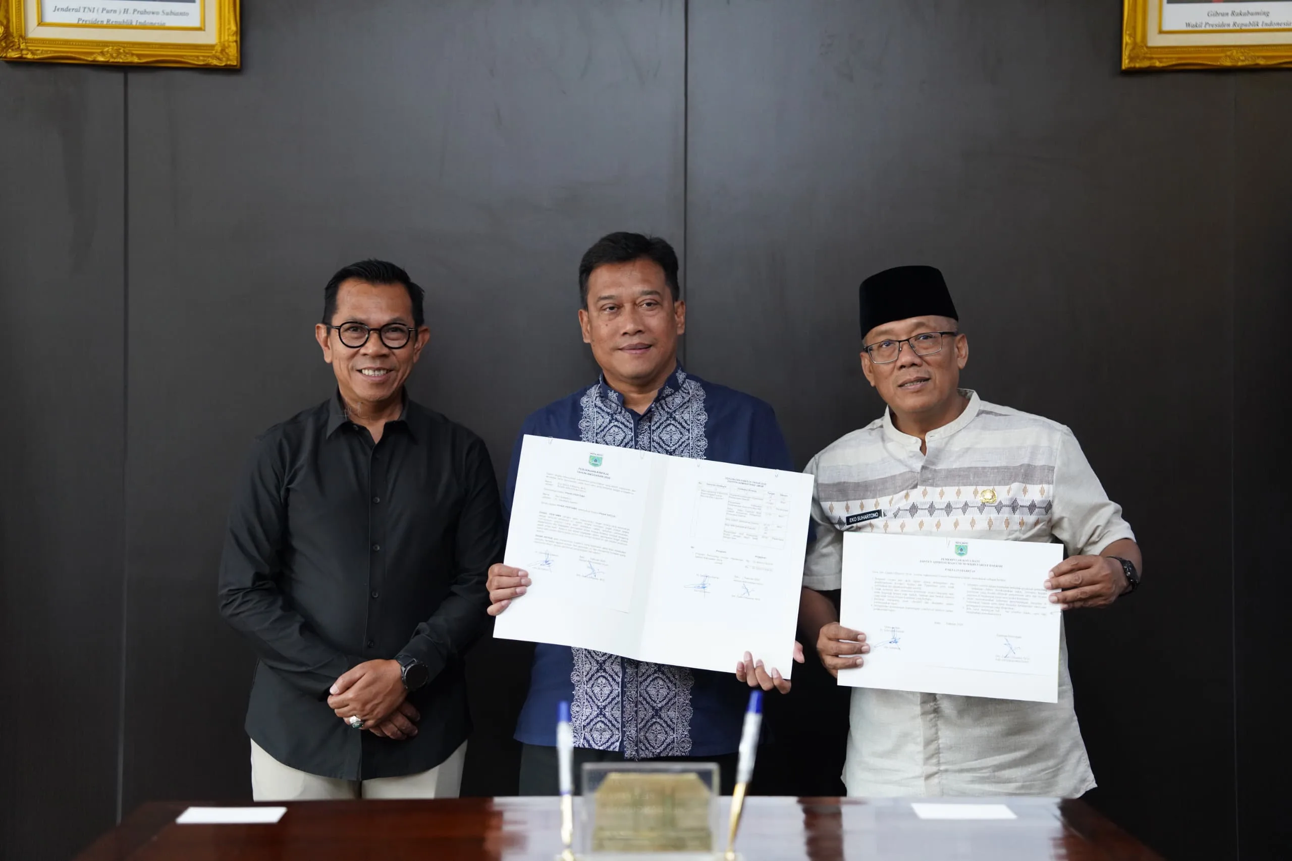 Komitmen Penguatan Birokrasi yang Bersih dan Transparan, Wali Kota Nurochman Pimpin Penandatanganan Perjanjian Kinerja dan Pakta Integritas Tahun 2026