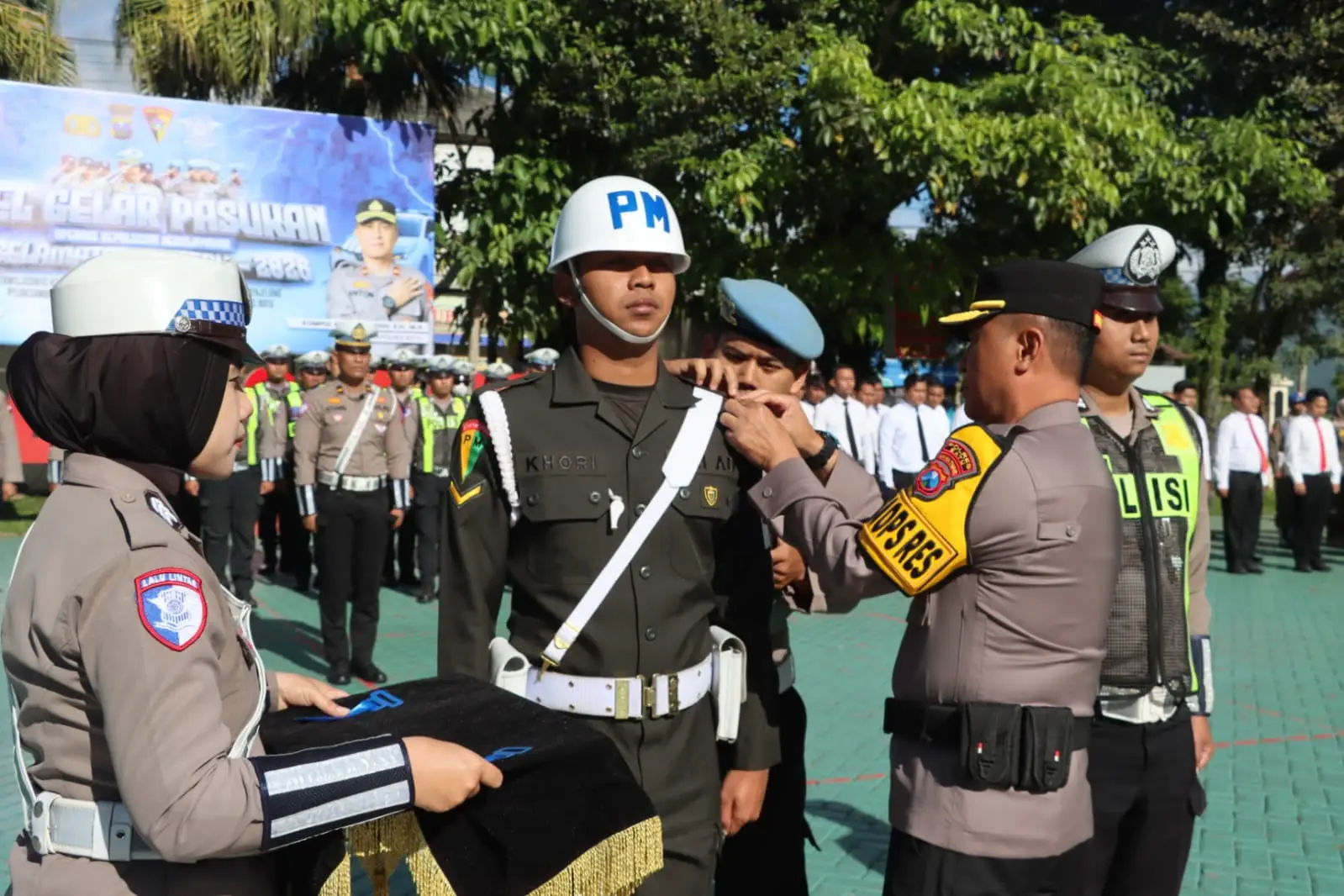 Polres Batu Apel Gelar Pasukan Operasi Keselamatan Semeru 2026; Wujudkan Kamseltibcarlantas Aman dan Selamat