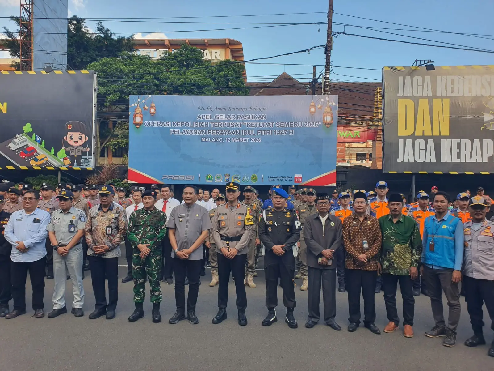 Ops Ketupat Semeru 2026 Dimulai, Lima Poin Jadi Atensi Di kota Malang