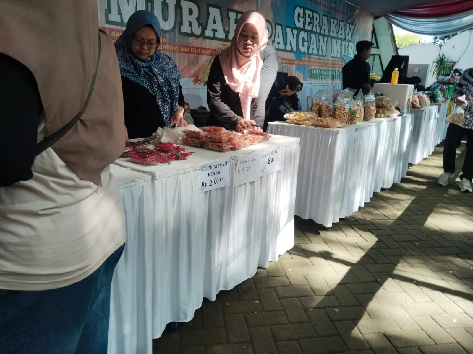 GPM Ramai Diserbu Warga, Pemkot Pasuruan Jaga Harga Pangan Tetap Stabil Jelang Lebaran