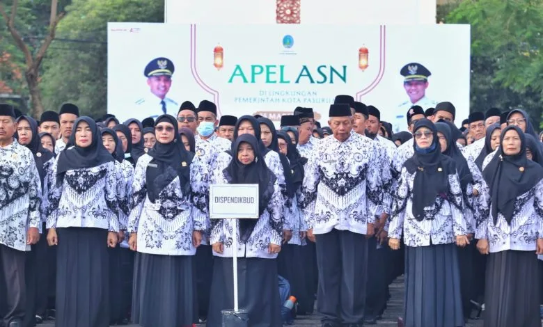 Hari Pertama Kerja Usai Lebaran, Mas Adi “Gas” ASN Pasuruan Kembali Fokus Kejar Target 2026