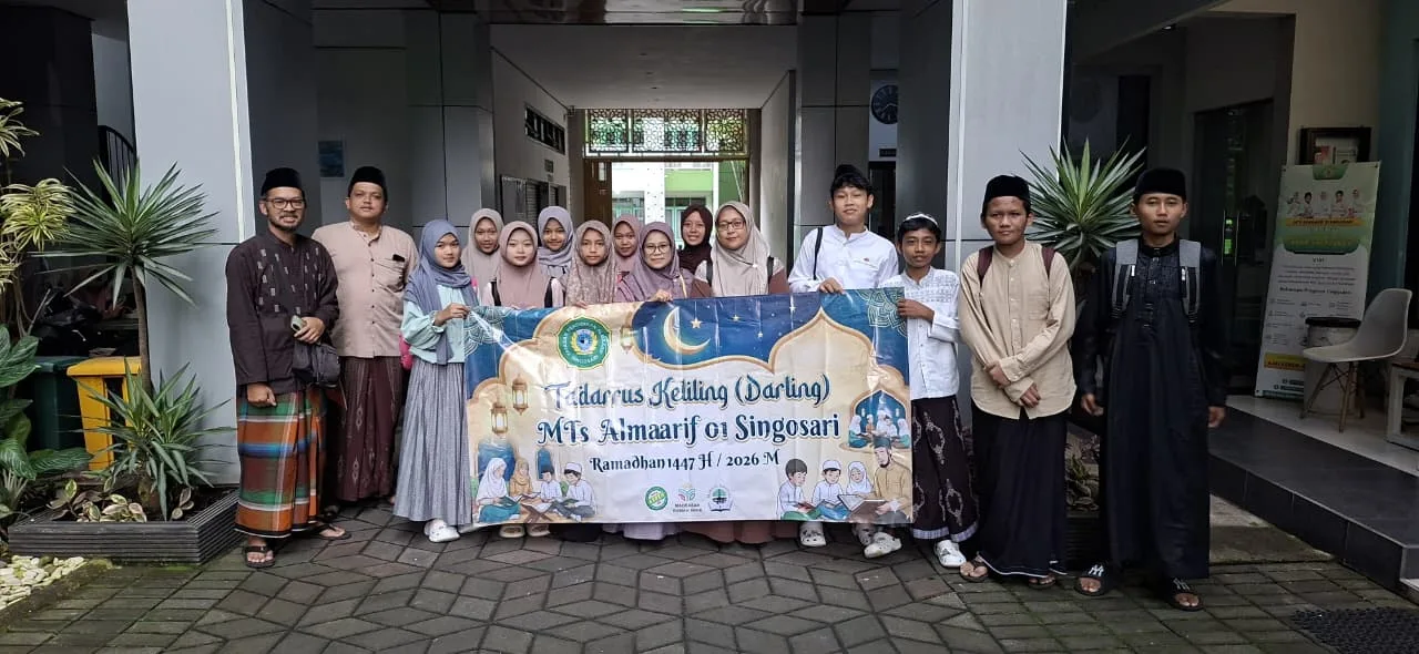 MTs Almaarif Singosari Sukses Gelar Tadarus Keliling (Darling), Sebarkan Nilai Spiritual ke Masyarakat