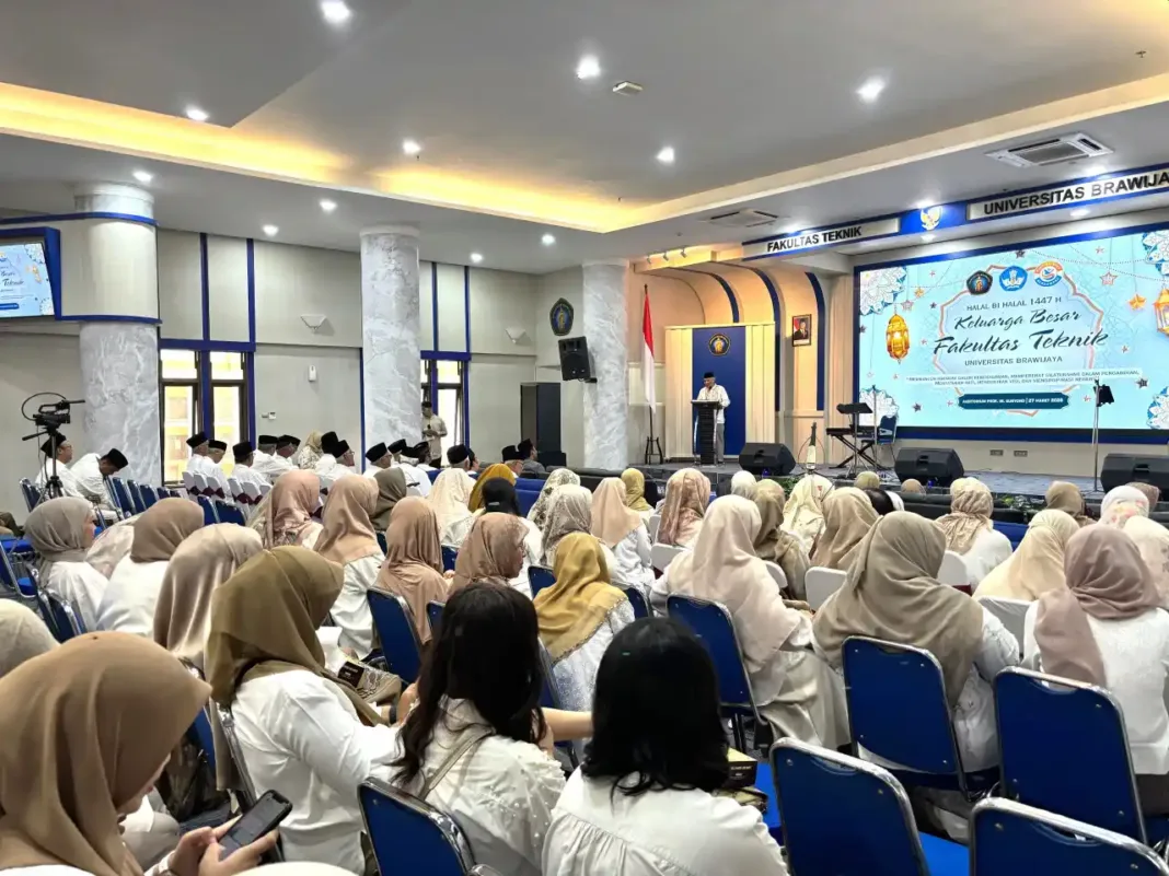 Suasana Halal Bihalal di FTUB penuh kekeluargaan