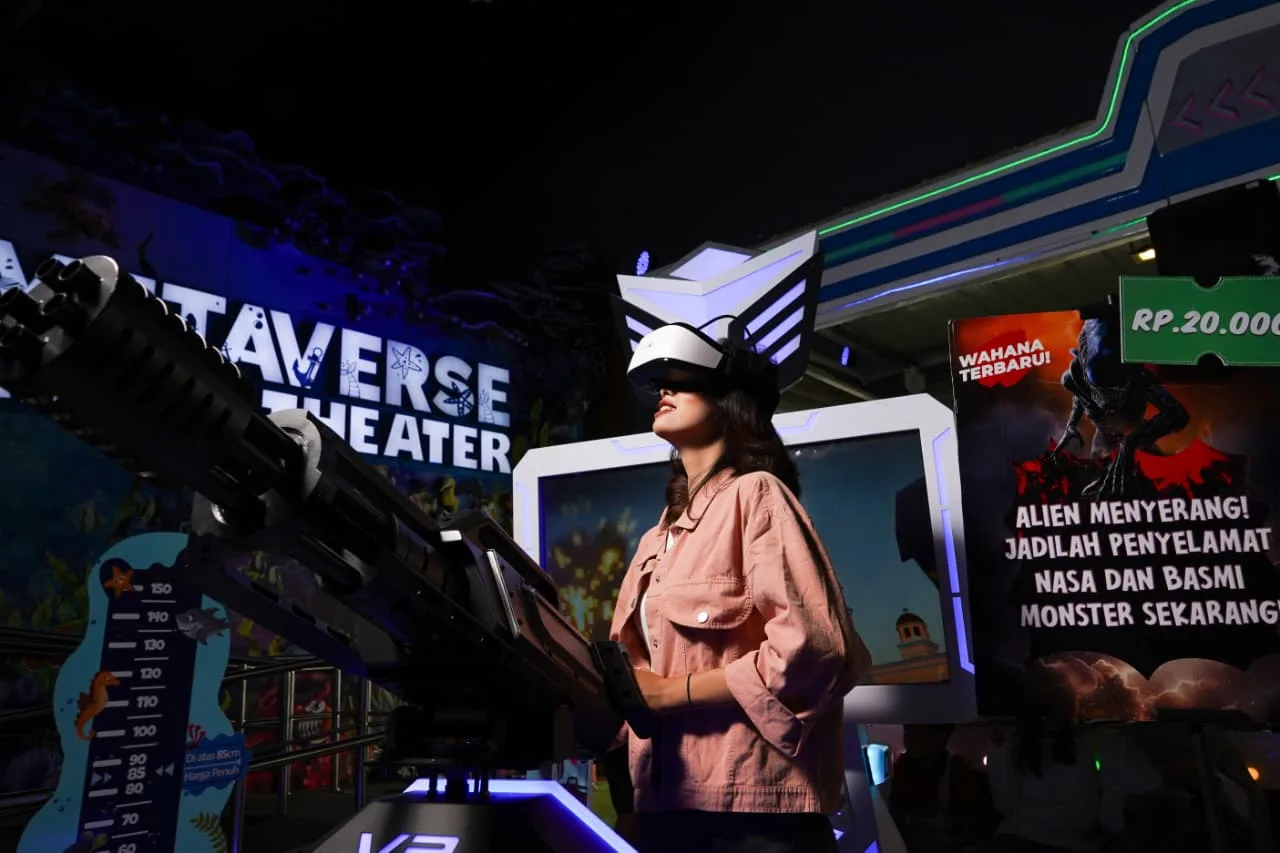 Cuma Rp20.000! Rasakan Sensasi VR Shooting Lawan Zombie di Jatim Park 2 Saat Liburan Sekolah