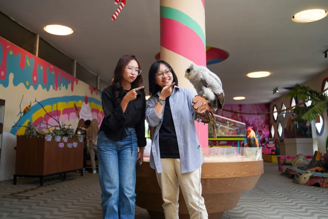 Drive Thru Park Jatim Park Group Hadirkan Edukasi Satwa Interaktif Bubo Sumatranus