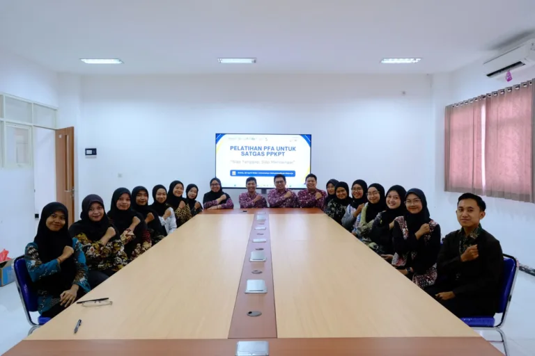 Satgas PPKPT Umsida Ikuti Pelatihan PFA, Siap Tangani Korban Psikologis