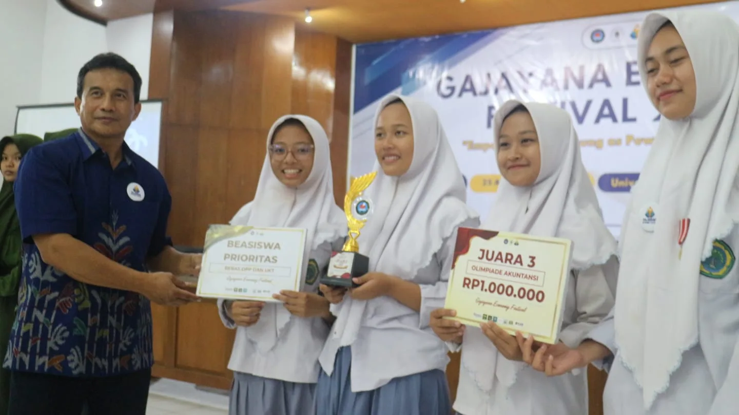 Cetak Jawara Ekonomi, Universitas Gajayana Malang Siapkan Beasiswa Full di Ajang Ekonomi Festival
