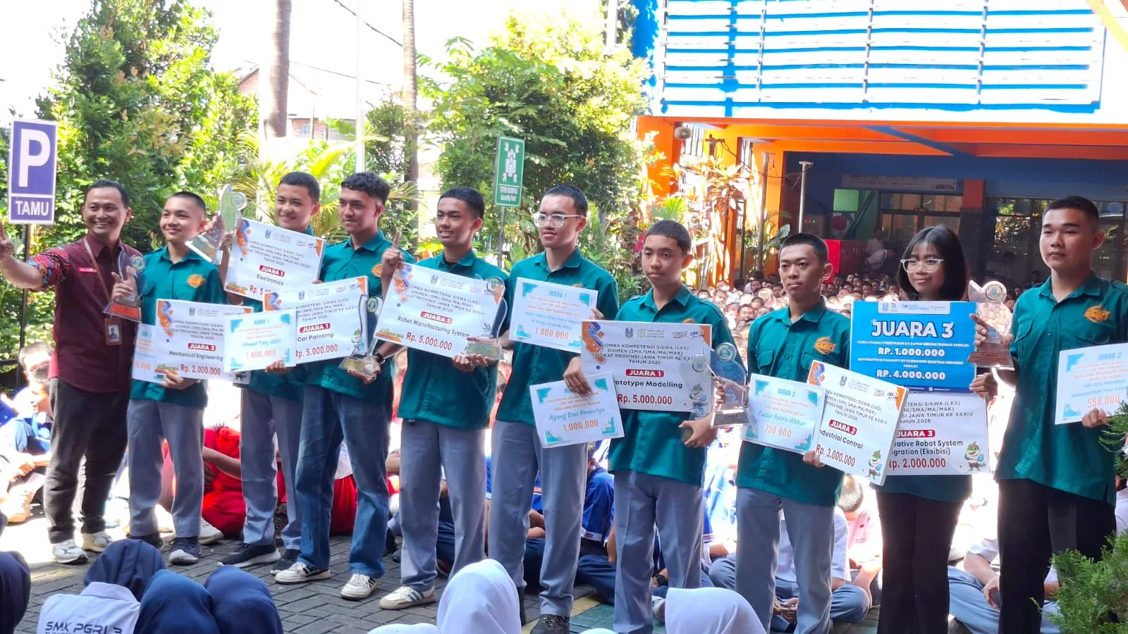 Borong Tujuh Medali, SKARIGA Kokohkan Kota Malang Juara Umum LKS Jawa Timur 2026