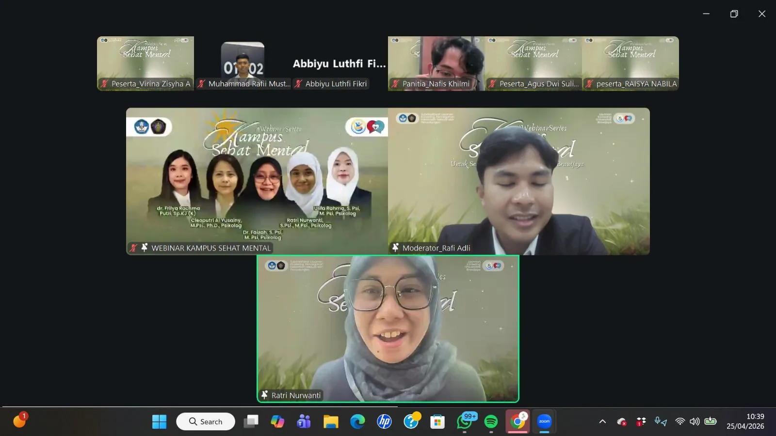 UB Siapkan Benteng Mental Mahasiswa