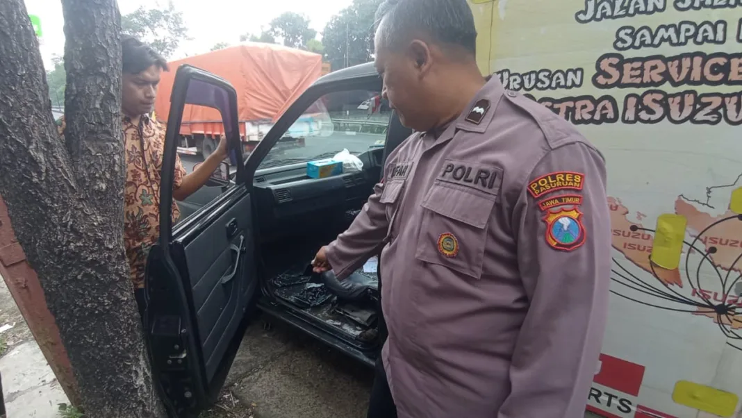 Pencurian Tas Berisi Rp26 Juta di Purwodadi Pasuruan, Kaca Mobil Dipecah Pakai Busi