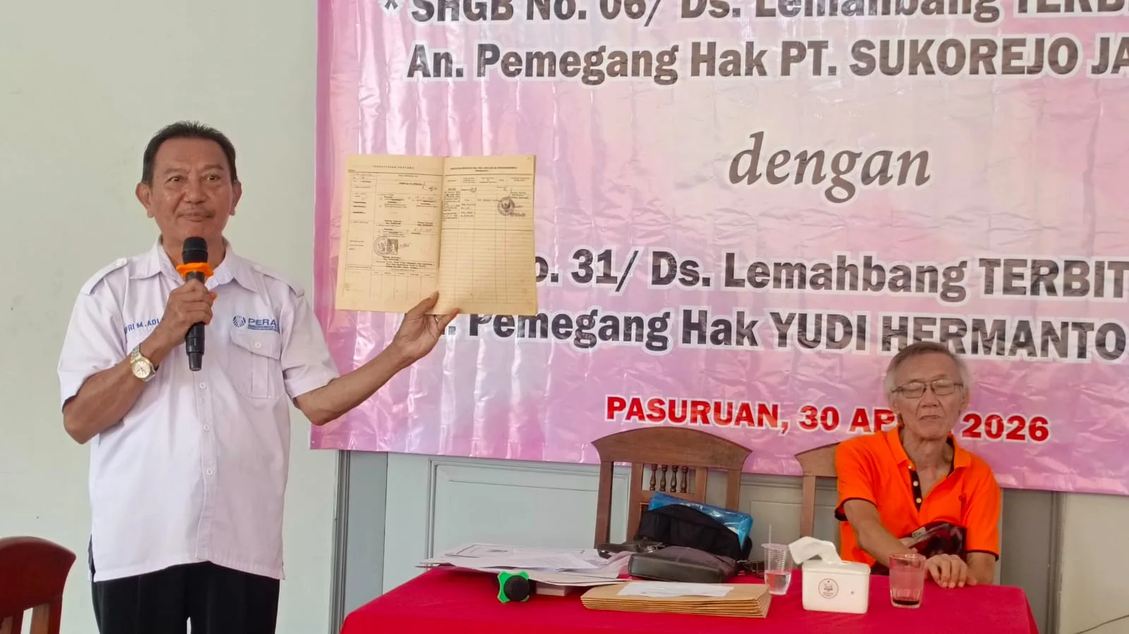 Sengketa Tanah 30 Tahun di Pasuruan, Pemilik SHM Gugat Perusahaan Diduga Overlapping