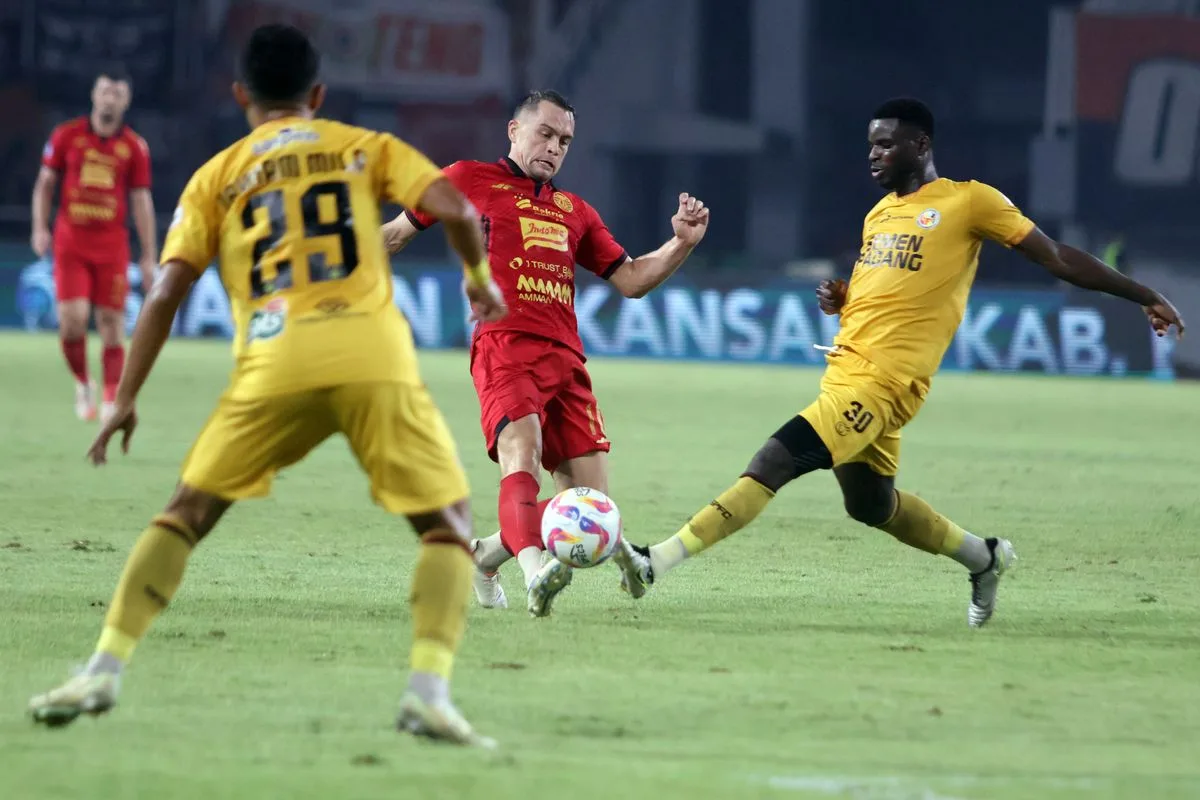 Super League: Tutup Musim Persija Tundukkan Semen Padang 3-0