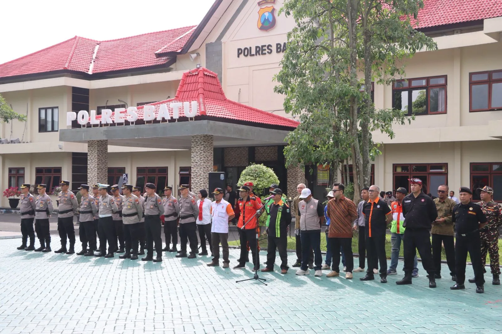 Perkuat Stabilitas Daerah, Polres Batu Gelar Apel Besar Sabuk Kamtibmas Tahun 2026