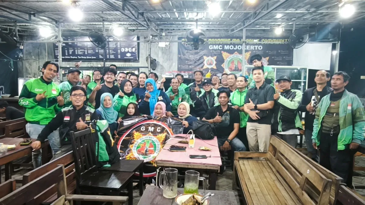GMC Mojokerto Ajak Driver Ojol Tetap Kondusif Jelang Aksi GERANAT Jatim