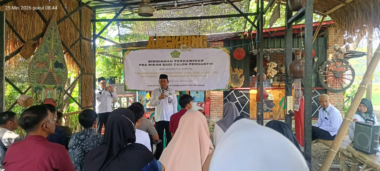 KUA Gempol Bekali Calon Pengantin, Tekankan Pentingnya Kesiapan Bangun Keluarga