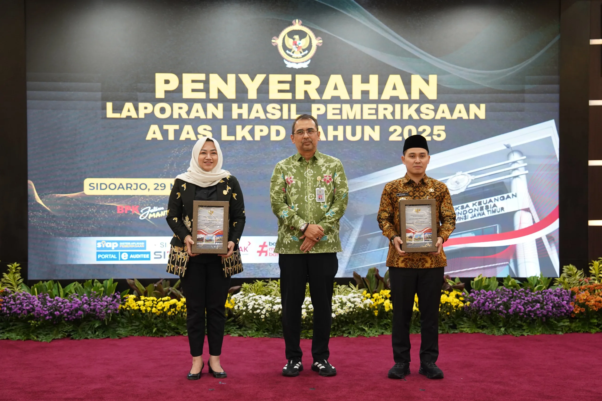 Terus Berlanjut, Mojokerto Peroleh Opini WTP Ke-12 Kali Berturut-turut dari BPK RI