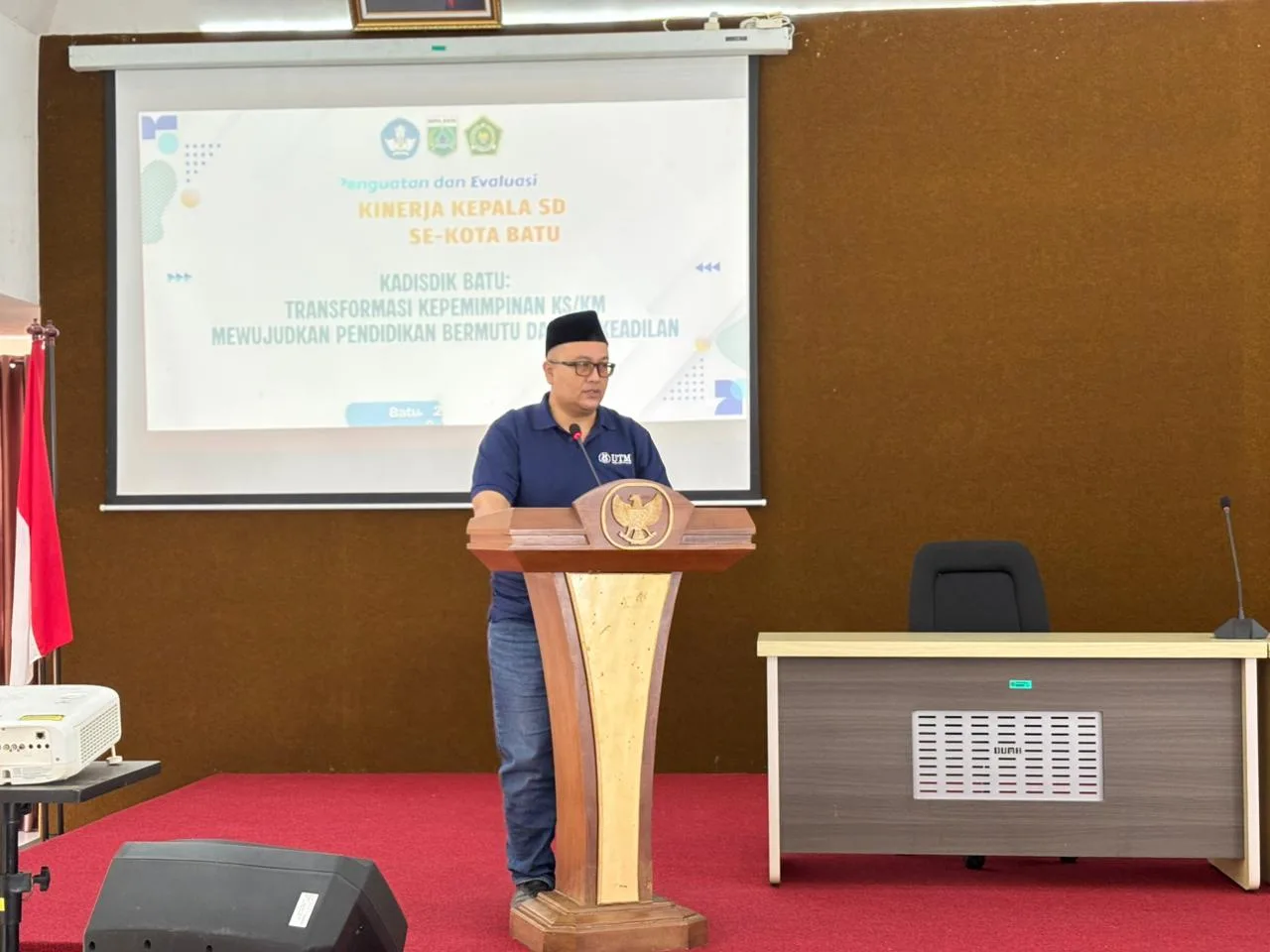 Evaluasi Kinerja Kepala SD se-Kota Batu: Kadisdik Dorong Kolaborasi Global dan Tegaskan Tidak Ada "Sekolah Buangan" Kadisdik
