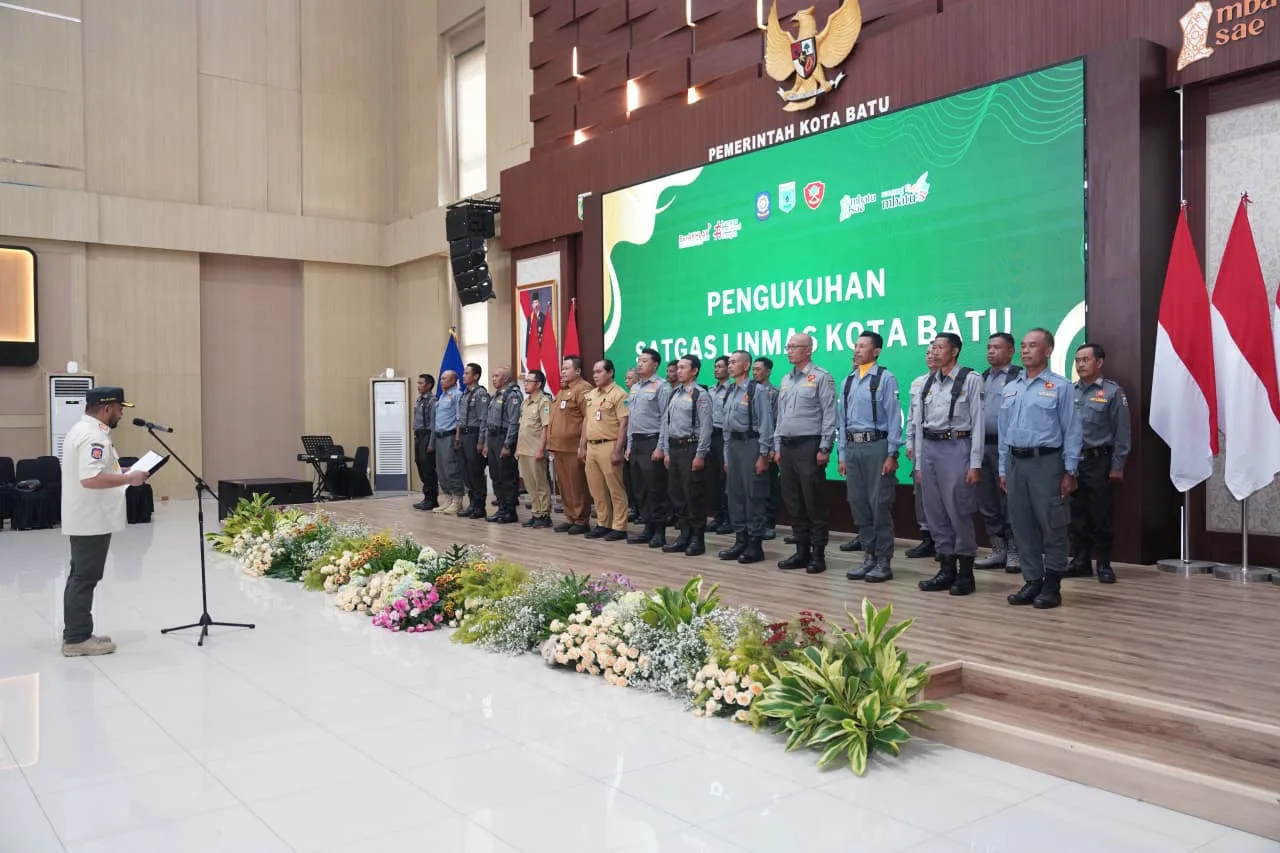 Pemkot Luncurkan Aplikasi SAE Linmas, Wujud Transformasi Digital Keamanan Kota Batu Kota Batu