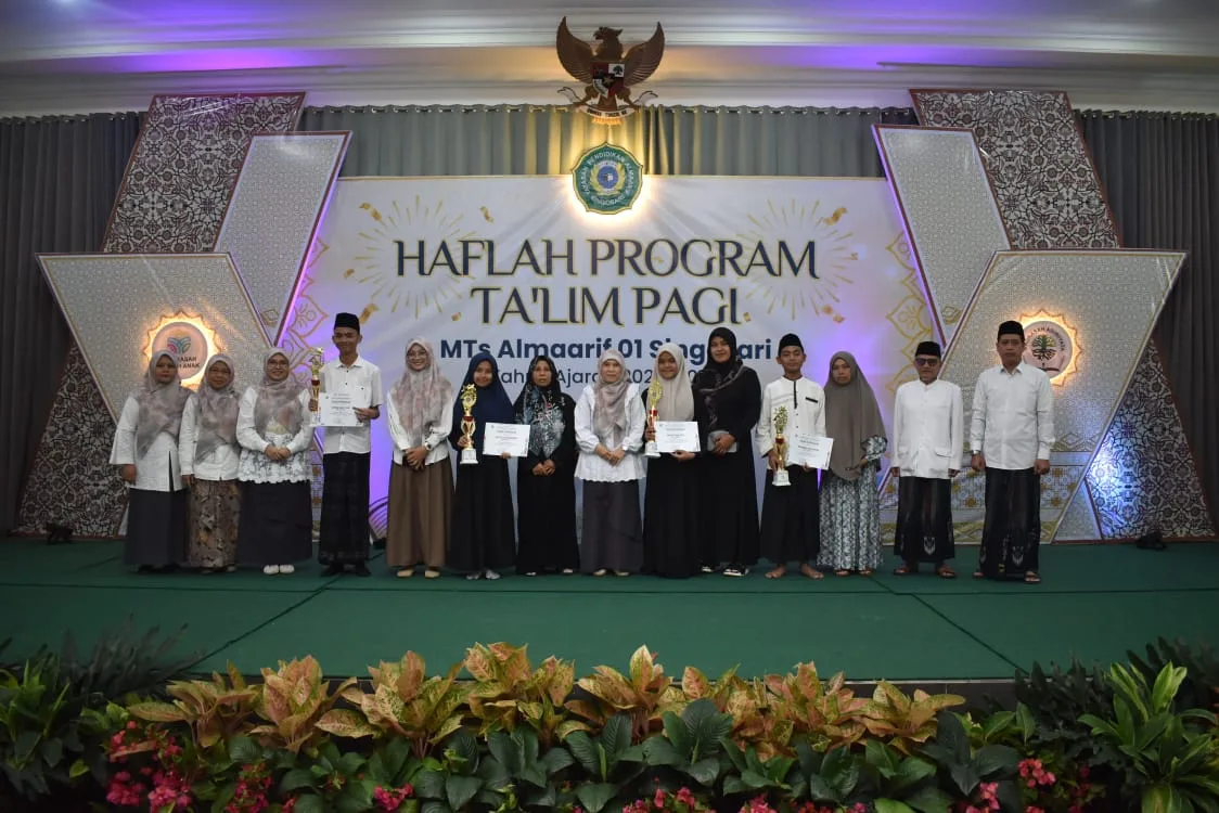 Program Ta’lim 16 Tahun Terjaga, MTs Almaarif 01 Singosari Cetak Generasi Qurani Adaptif