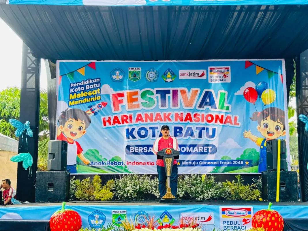 Peringatan HAN ke-42 Tingkat Kota Batu Tahun 2026; Dinas Pendidikan Komitmen Wujudkan Sekolah Ramah Anak Peringatan HAN ke-42 Tingkat Kota Batu Tahun 2026; Dinas Pendidikan Komitmen Wujudkan Sekolah Ramah Anak
