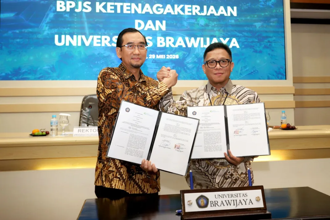UB Gandeng BPJS Ketenagakerjaan, Beri Jaminan Sosial Mahasiswa Magang dan Kembangkan Riset AI UB Gandeng BPJS Ketenagakerjaan, Beri Jaminan Sosial Mahasiswa Magang dan Kembangkan Riset AI