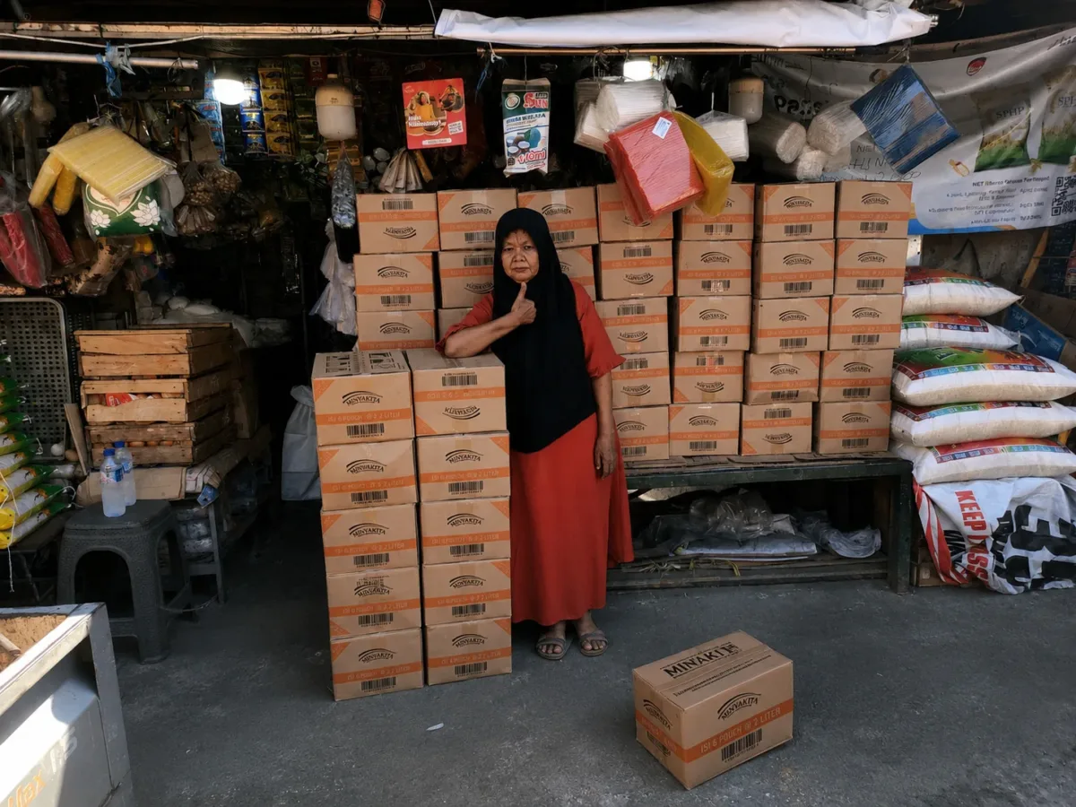 Penyaluran MinyaKita Oleh BULOG Mojokerto di Pasar SP2KP Tembus 357.000 Liter