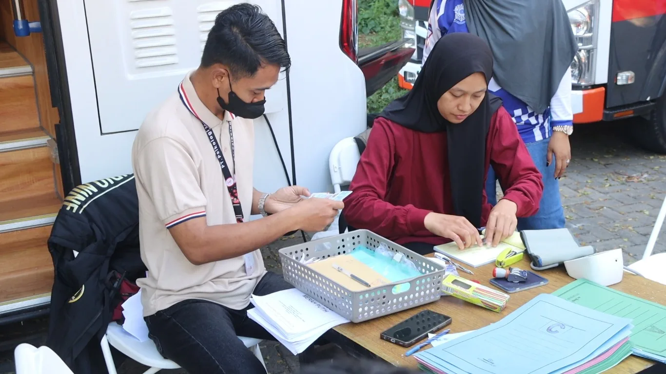 Sambut Hari Bhayangkara ke-80, Polres Batu Buka Layanan Gratis Hingga Bazar Murah di CFD Layanan Gratis