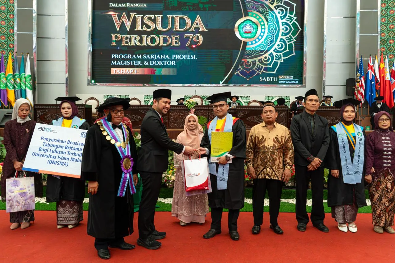 Wisuda ke-79 Unisma : Rektor Targetkan World Class University dan Borong Prestasi Global