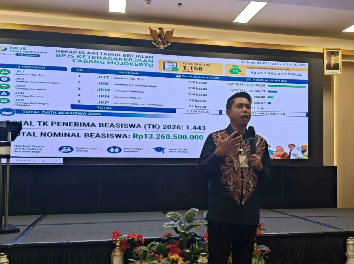 BPJS Ketenagakerjaan Mojokerto Perkuat Sinergi Lewat Media Gathering