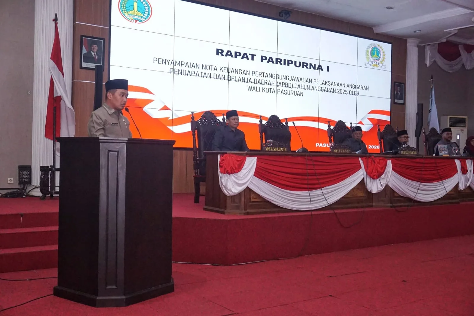 Kota Pasuruan Raih WTP Keenam Kali Berturut-turut, Kinerja APBD 2025 Dinilai Positif