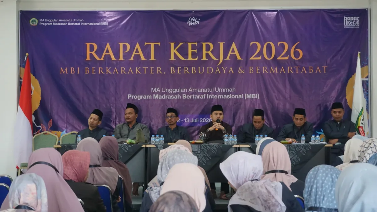 MBI Amanatul Ummah Usung Tema “Berkarakter, Berbudaya & Bermartabat” Saat Raker 2026