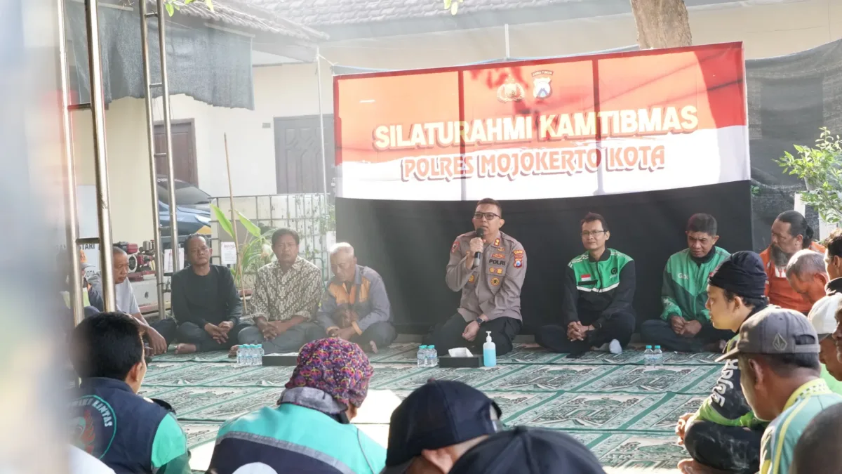 Polres Mojokerto Kota Gelar Silaturahmi Kamtibmas Perkuat Sinergi Bersama Masyarakat
